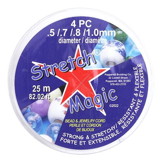 6 Pack: Stretch Magic® Clear Bead & Jewelry Cord Set